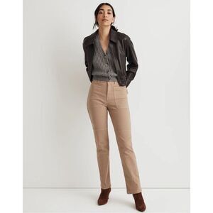Madewell '90s Straight Utility Pant in Garment-Dyed Canvas size 27